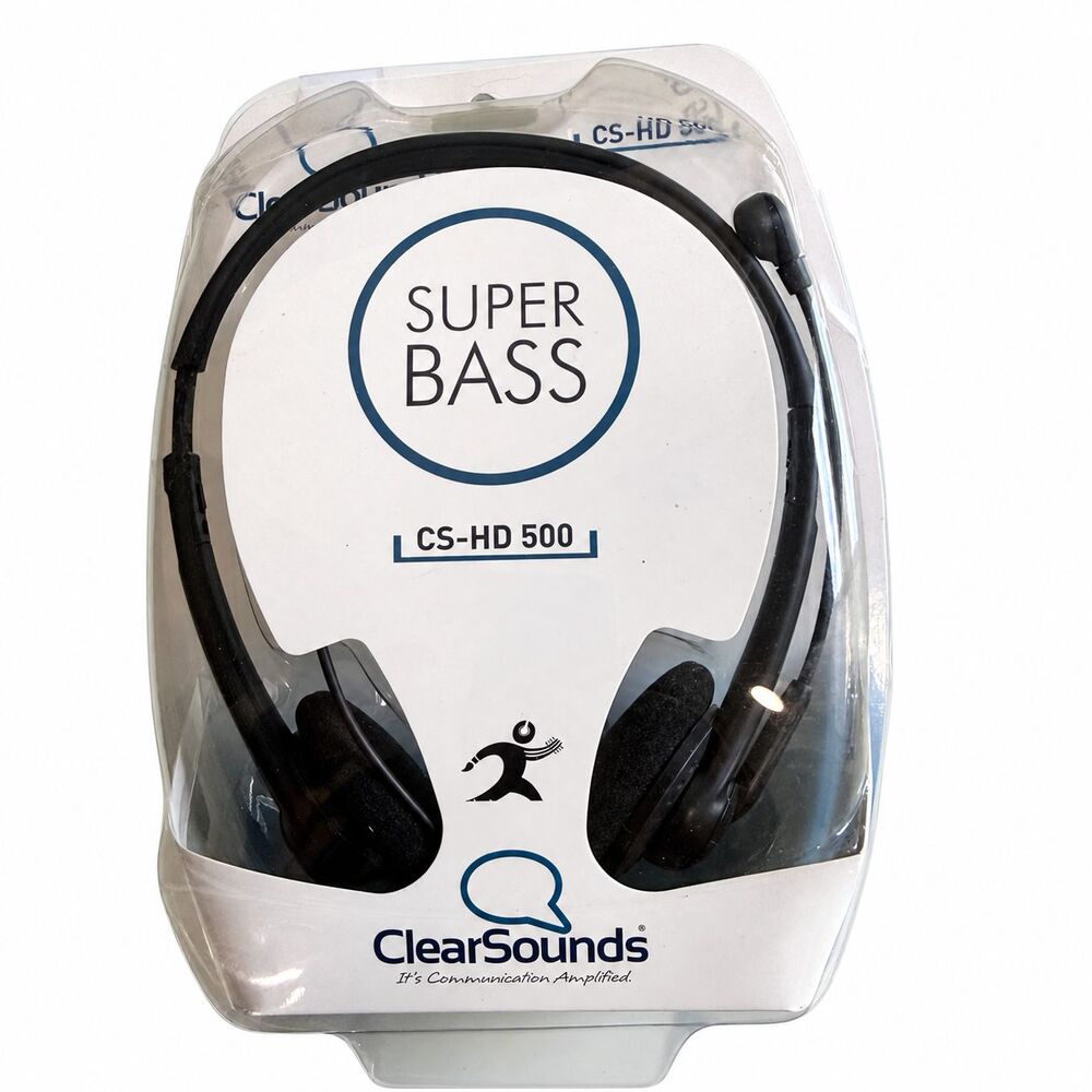 ClearSounds CS-HD 500 Telephone Headset Hands-Free Landline Phone Accessory $80
